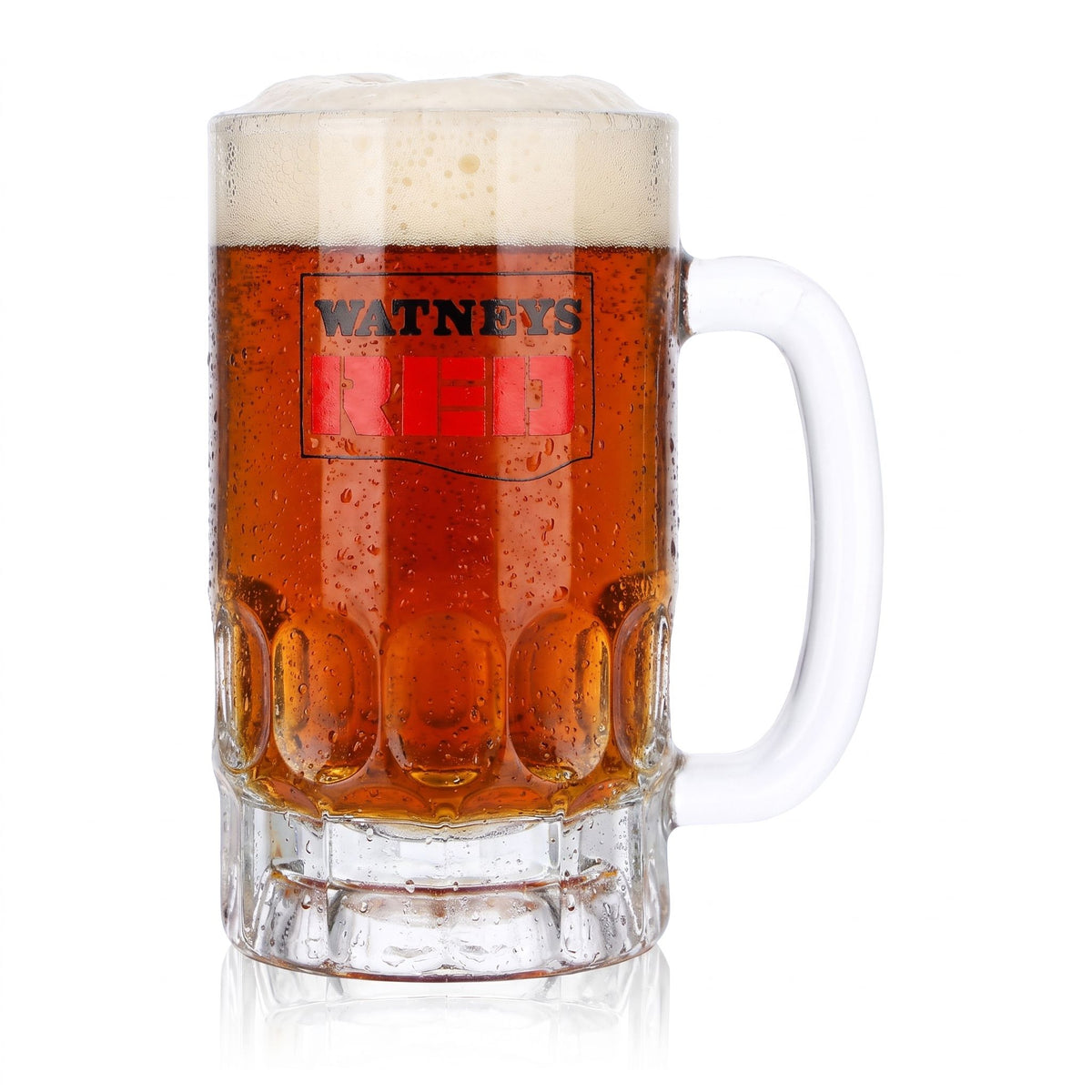 Watney's Beer Glass 0.3 L Jug RED