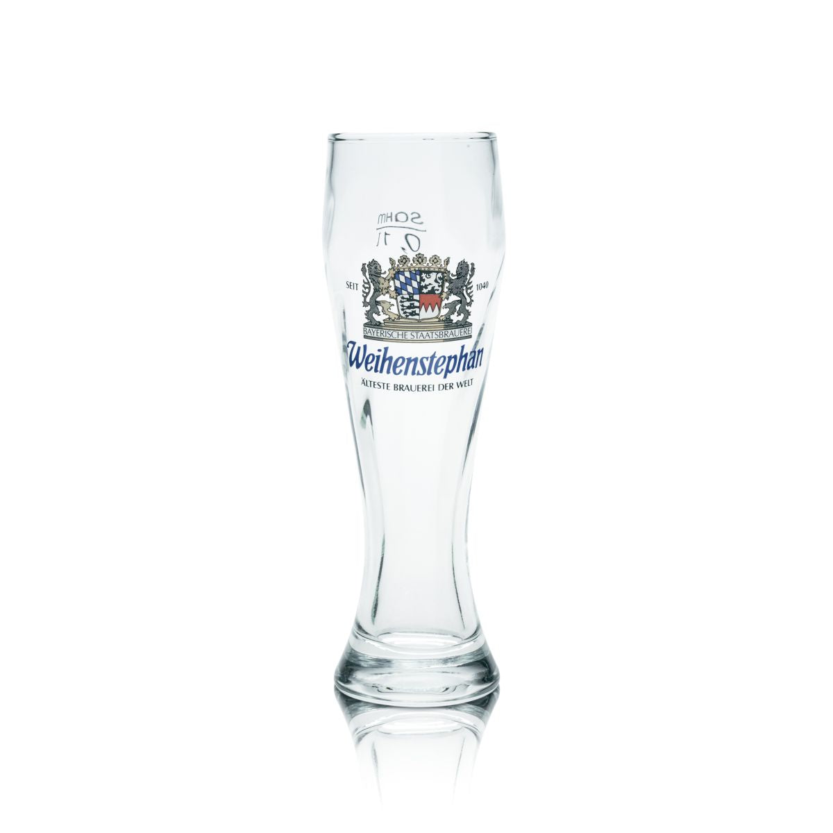 Weihenstephan wheat beer glass 0,1l Mini Hefeweizen glasses brewery lovers
