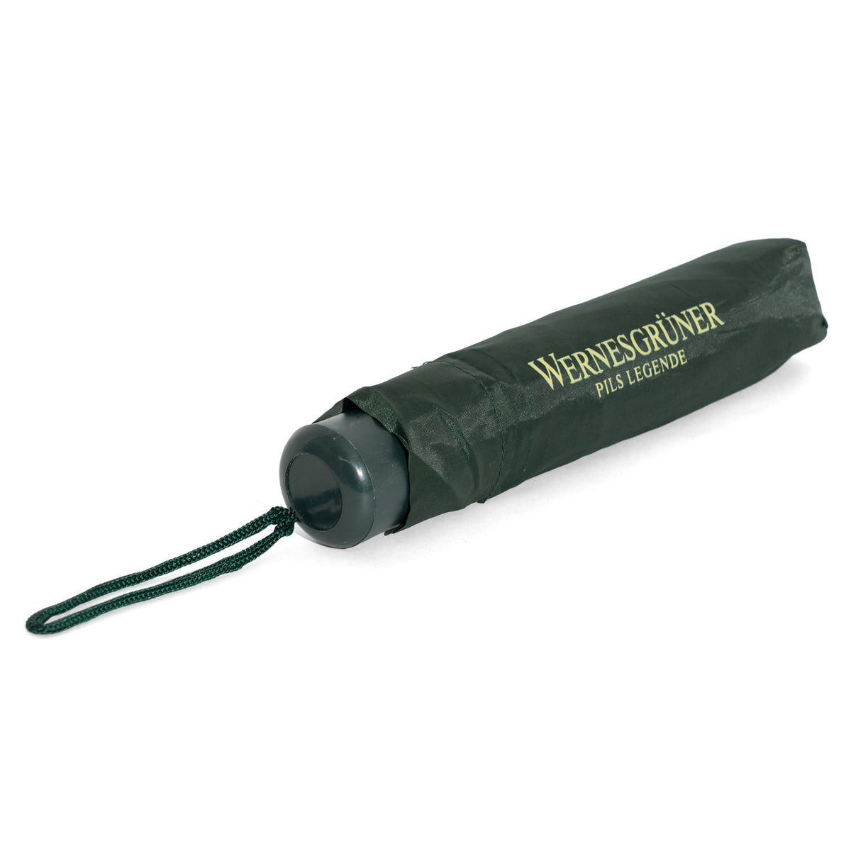 Wernesgrüner Beer Glass Mixed-Fabric Umbrella, Pocket Umbrella, Green – View 3
