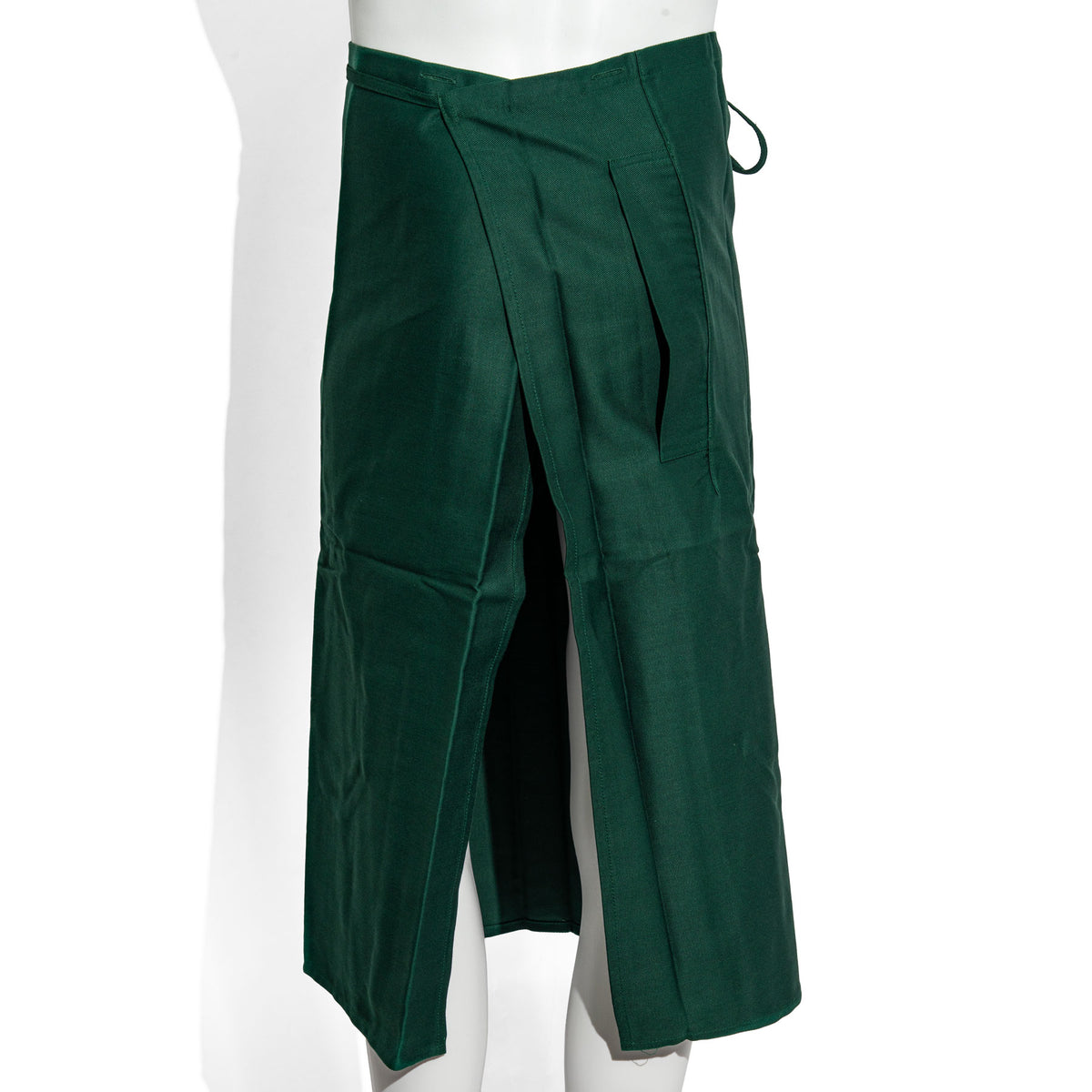 Wernesgrüner Beer Apron Bistro Waiter Apron Service Green Long – View 3