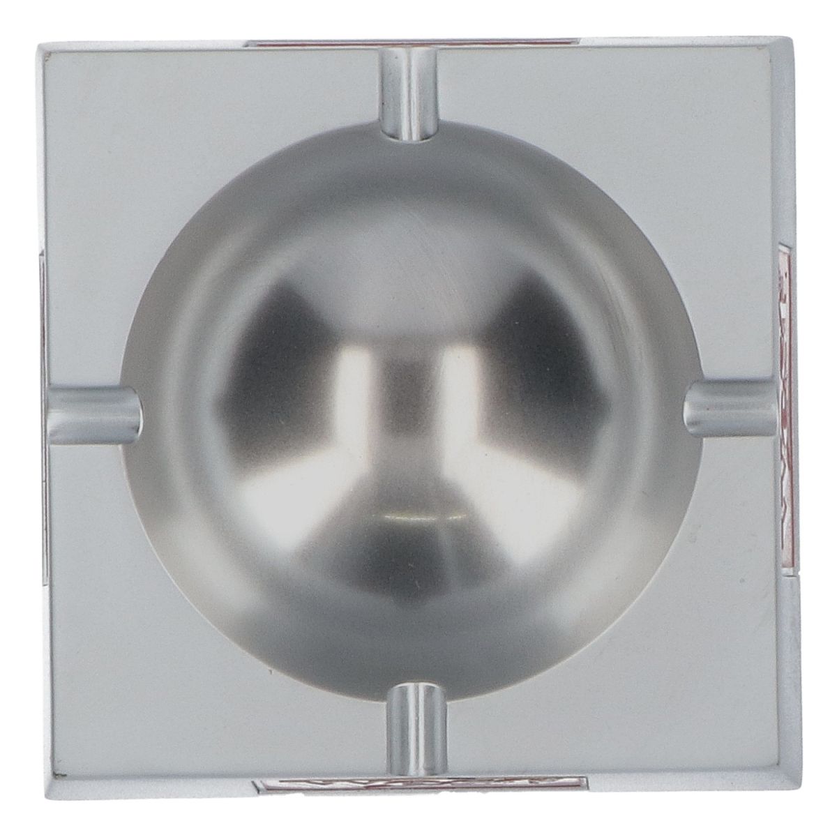 West Cigarette Ashtray Ashtry Aluminum Small Old Design – View 2