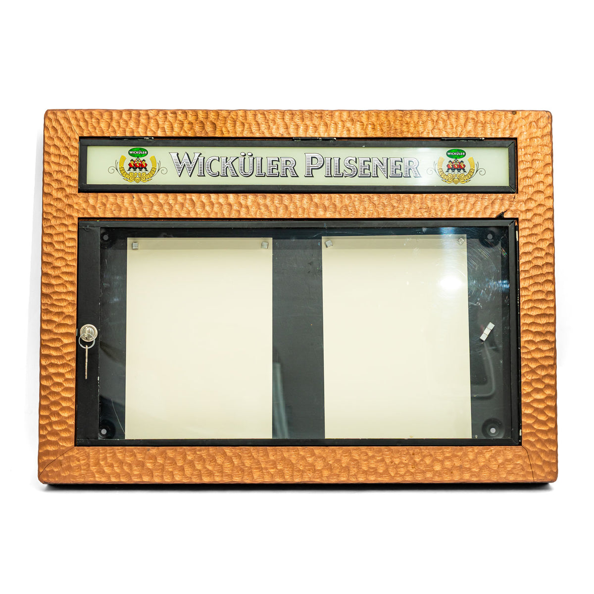 Wicküler Pilsener Beer Display Case Pilsener, XXL Menu Case 1970s – View 2