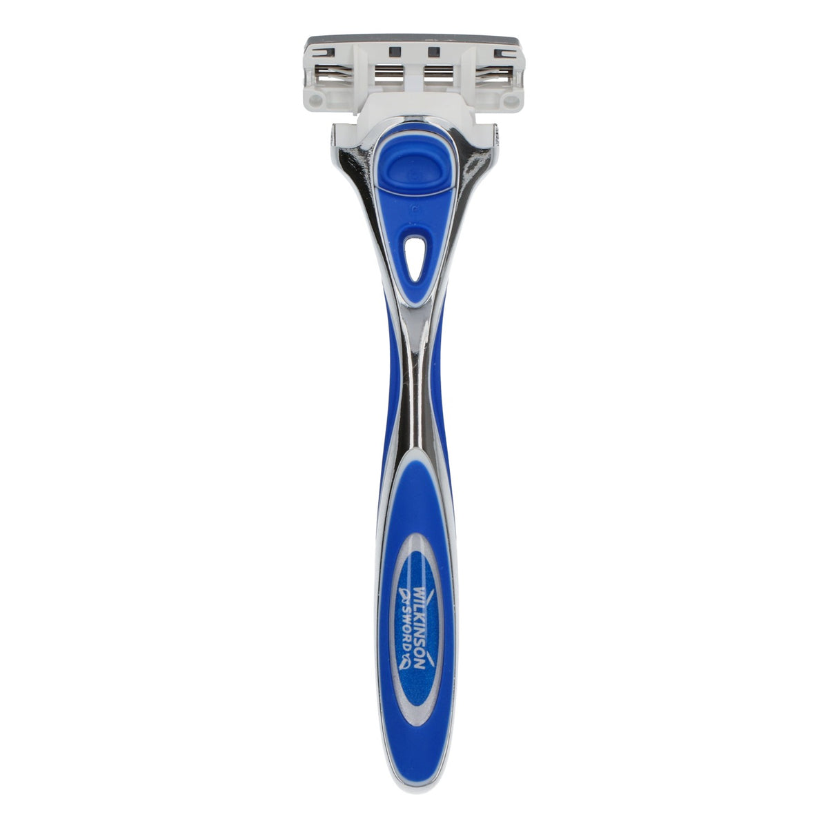 Wilkinson Sword Hydro 3 Razor with 3 UltraGlide Blades, Blue, Comfort Shave