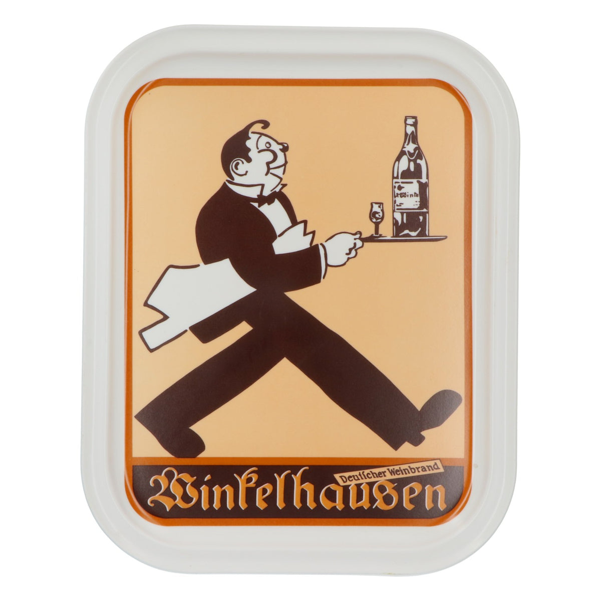Winkelhausen Brandy Tray Waiter's Tray Serving Tray 35x28 cm White