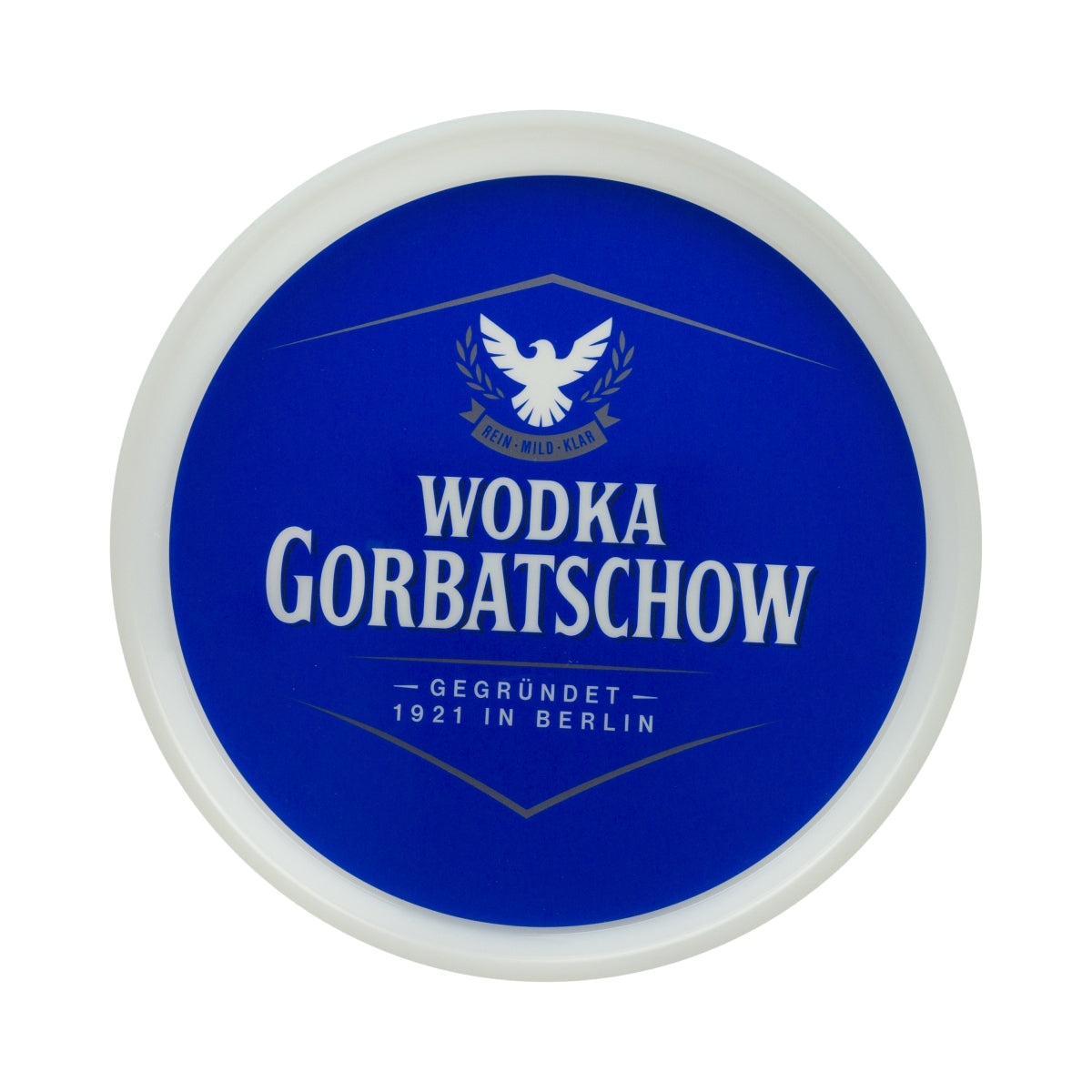 Vodka Gorbatschow Tray Serving Tray Gastro Waiter Upper Service Bar Drink