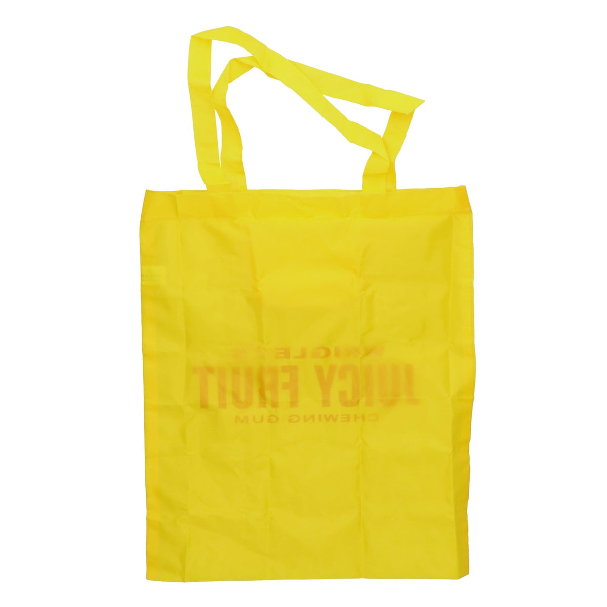 Wrigley's Juicy Fruit Shopping Bag, Yellow, Foldable – View 2