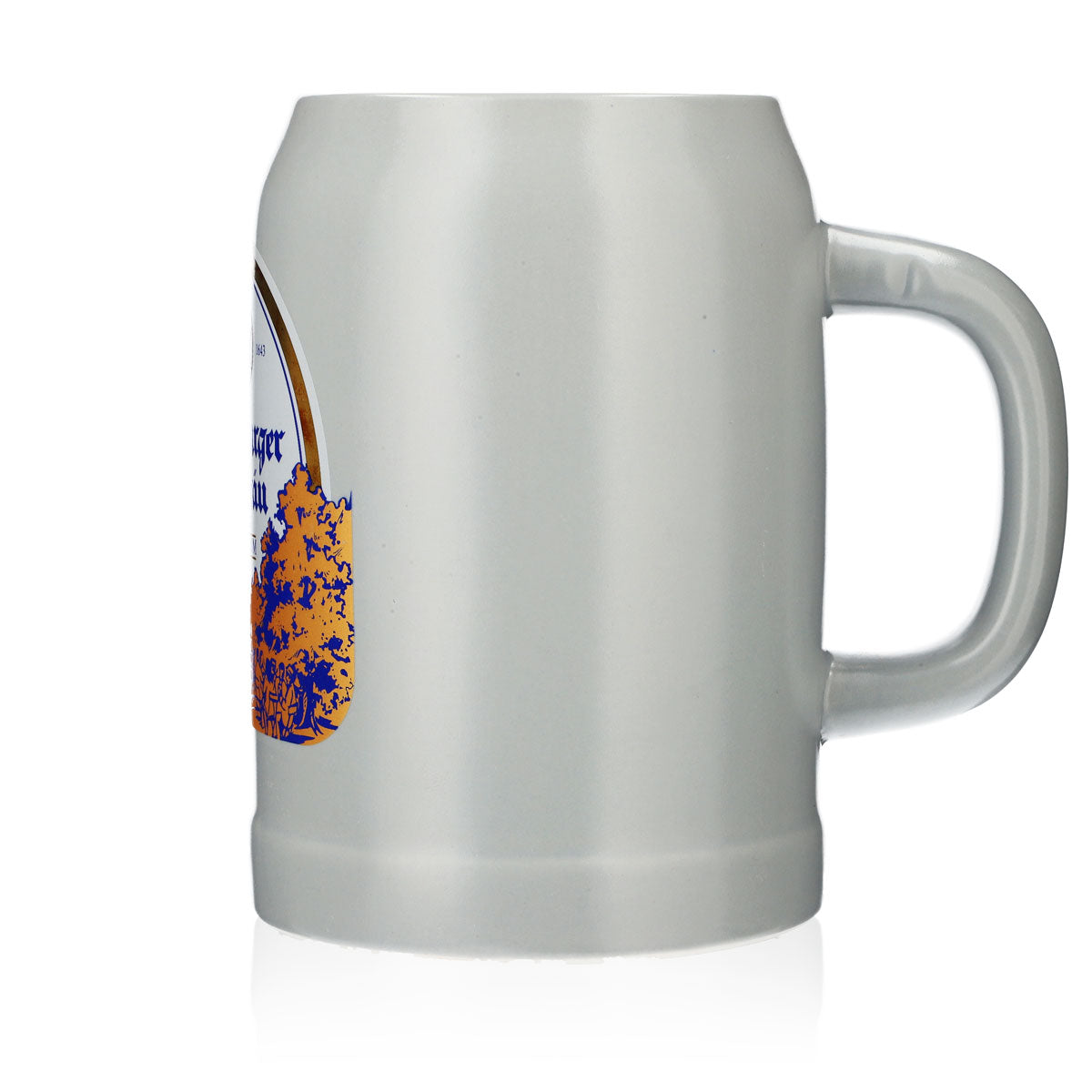 Würzburger Hofbräu beer glass mug Seidel stoneware mug 0.7 l mug – View 5