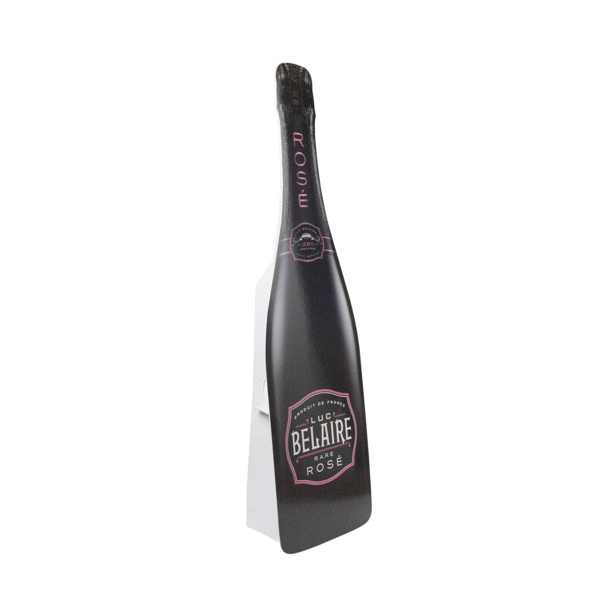 XL Luc Belaire display stand Rosé customer stopper advertising sign display stand France – View 4