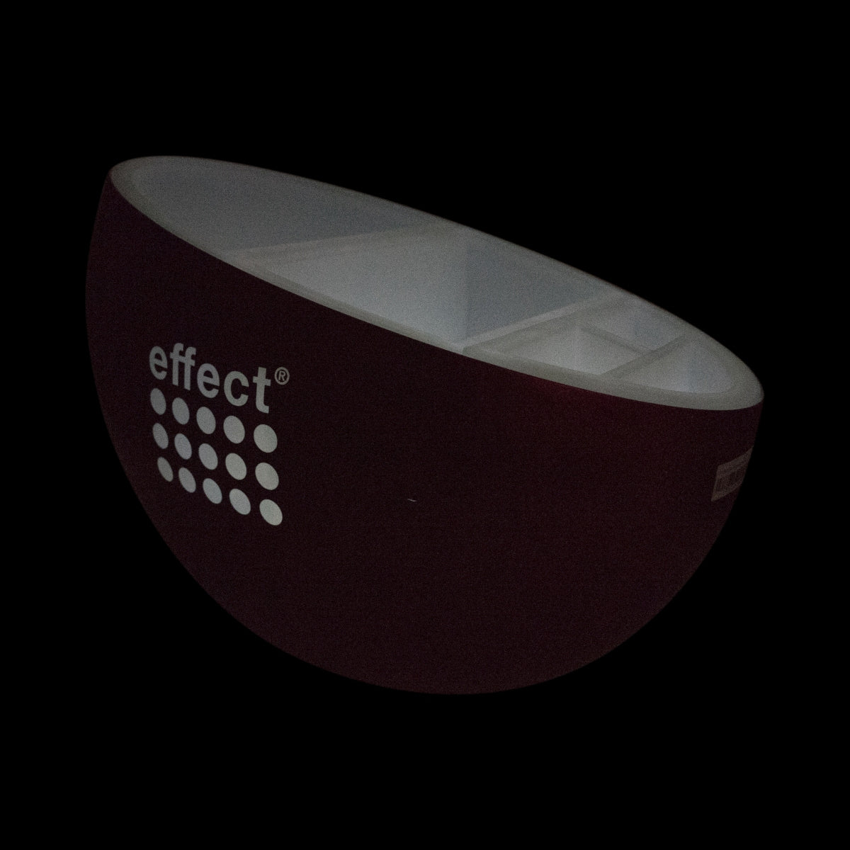 XXL Effect Energy Cooler Half Moon Red LED Ice Box Container Bottle Bucket Light – View 5