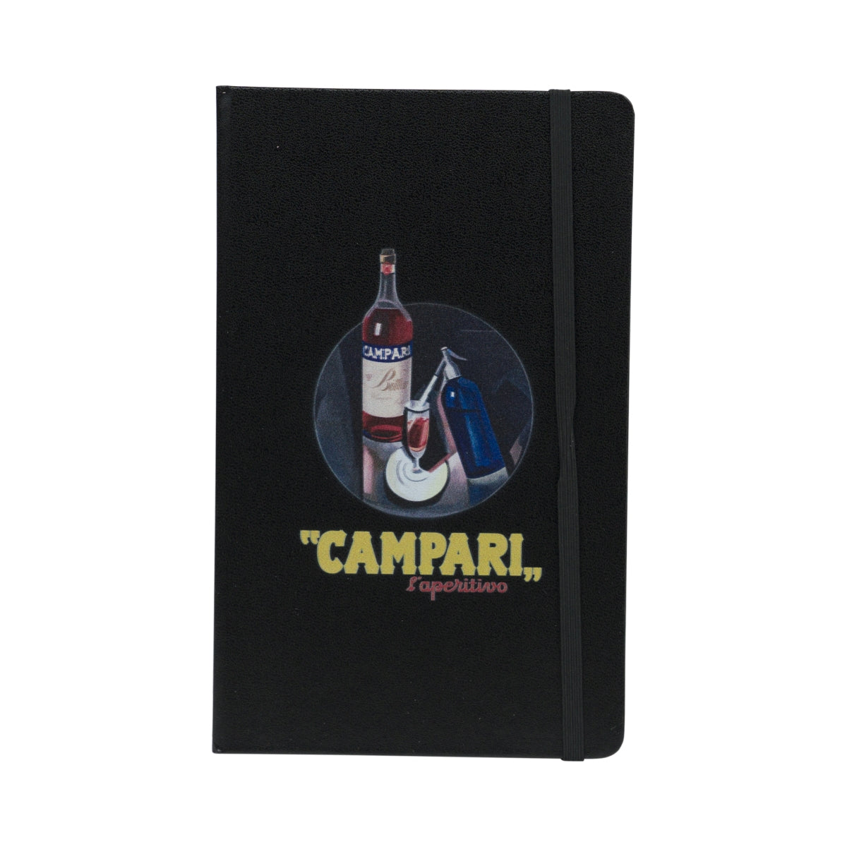 1 Campari liqueur notebook, version 3, "Soda Spritz," 20 x 13 cm, new