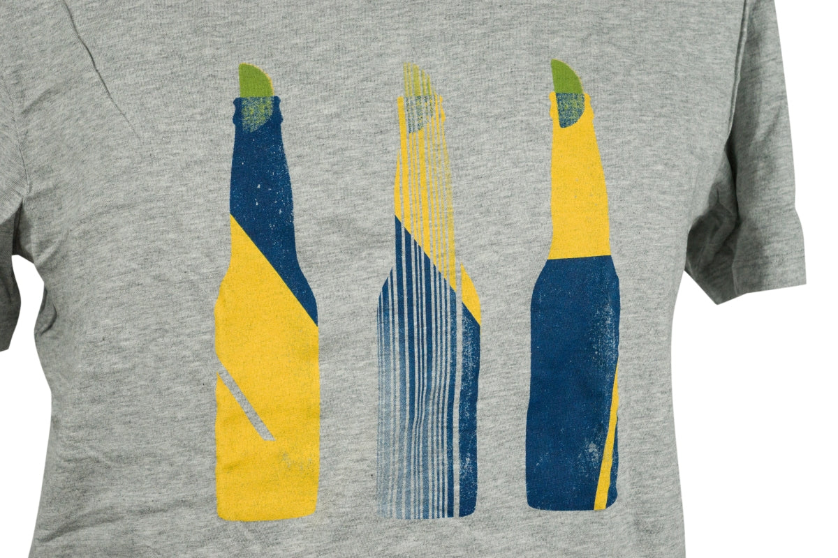 1 Corona Beer T-Shirt Variant 1 Size M Gray Cotton New – View 2