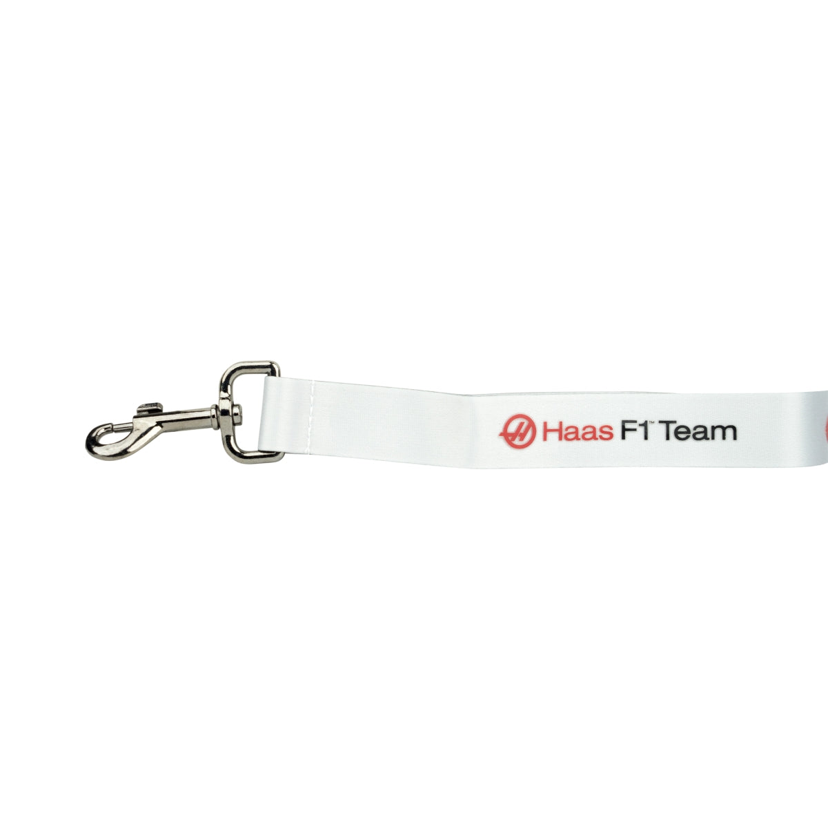 1 Haas Formula 1 lanyard with clasp, 56 cm, hook, new
