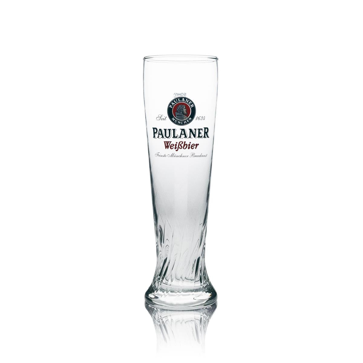 6x Paulaner wheat beer glasses, 0.5 l, yeast wheat beer glasses, calibrated, catering, brewery, Bavaria – View 2