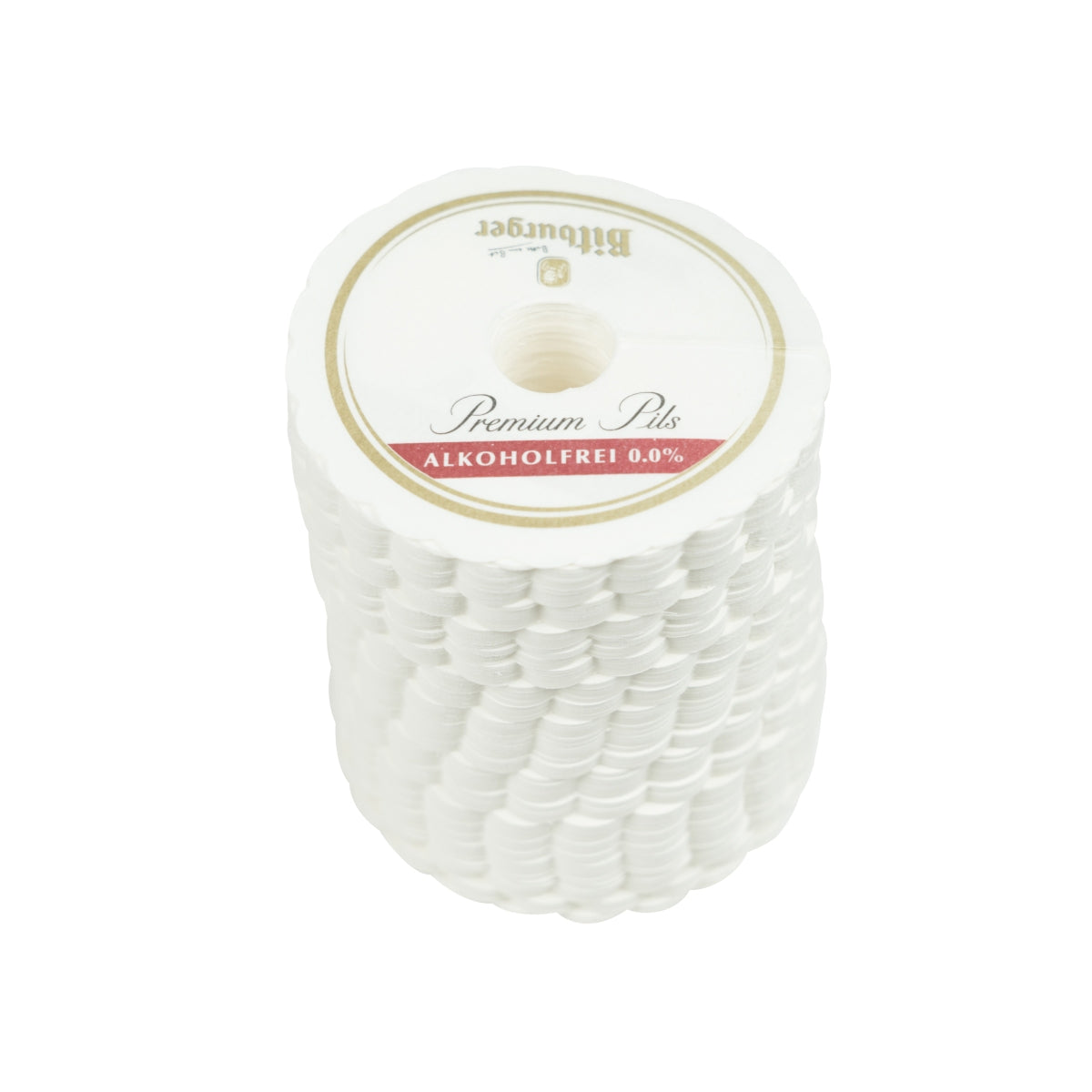 1000x Bitburger Beer Rosettes Non-Alcoholic Collar Drops Doilies Glasses – View 3