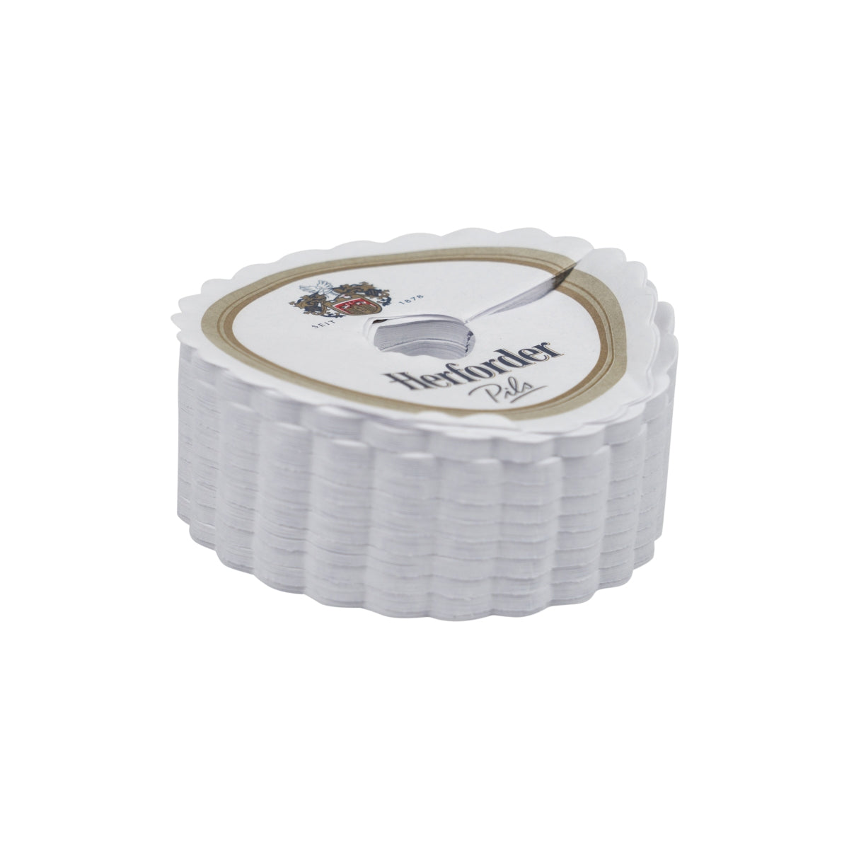 1000x Herforder Beer Pilsner Coasters Pilsner Rosette Drip Coasters Glass Coasters