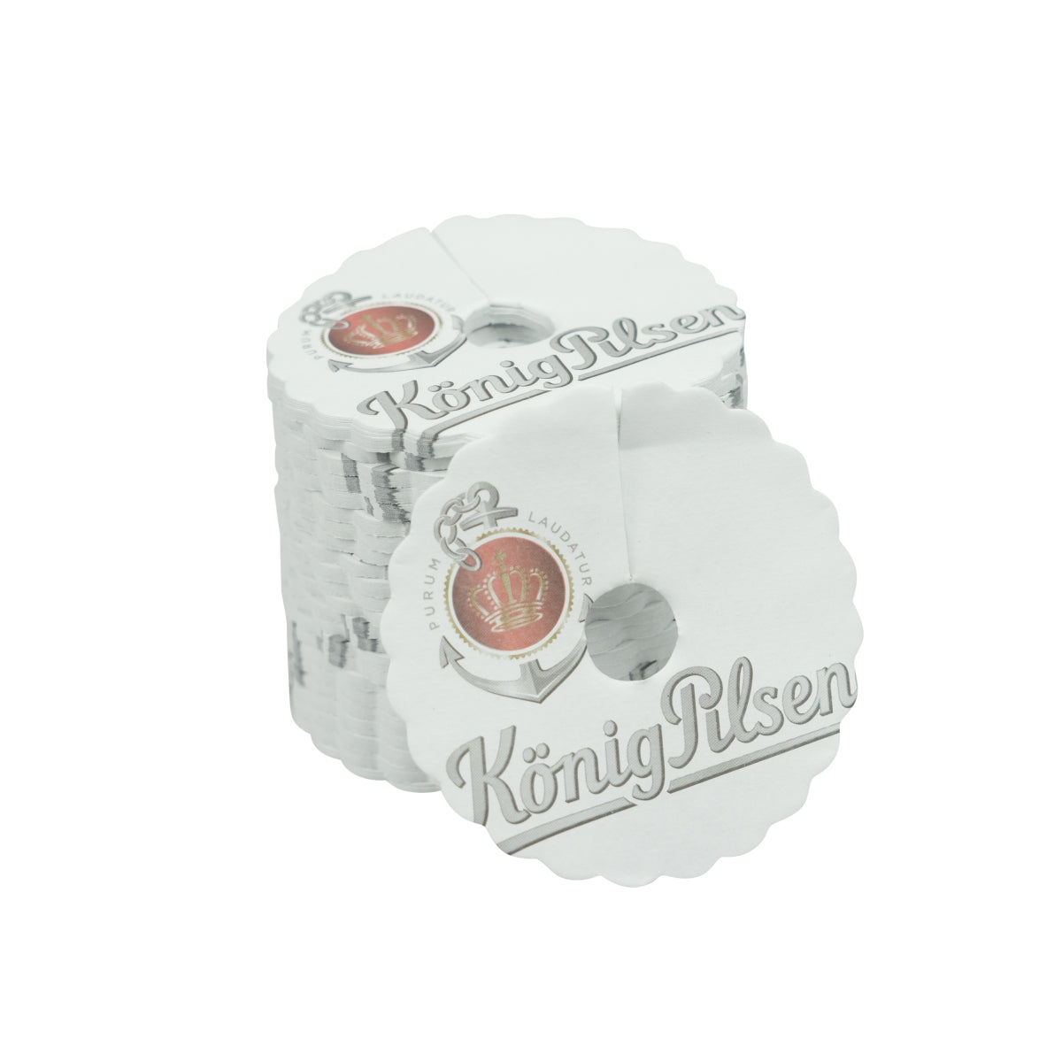 1000x König Pilsener beer rosettes, pils collar drops, doilies, glasses