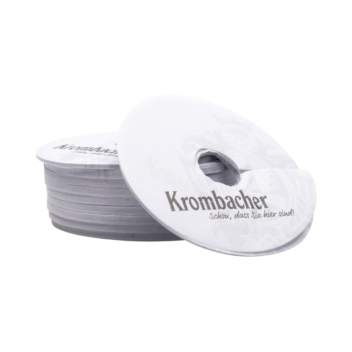 1000 Krombacher beer coasters Nice to have you here