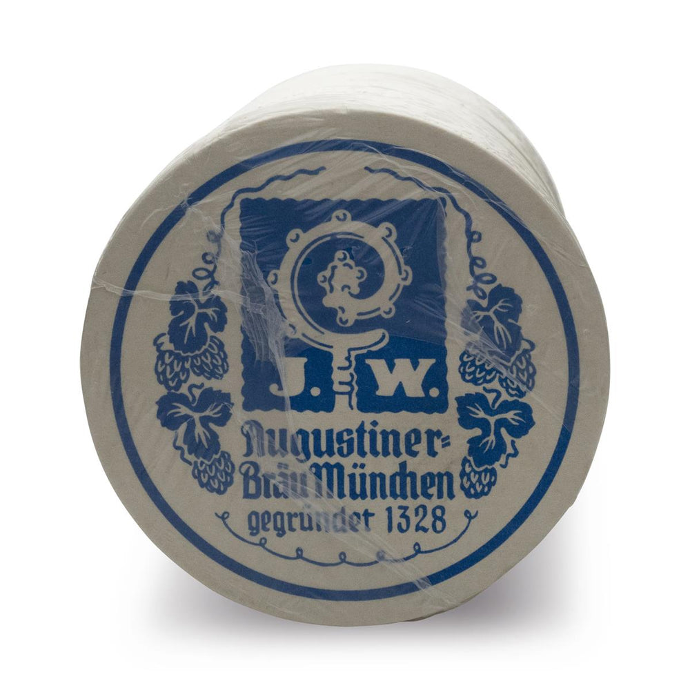 100x Augustiner beer coasters, paper, 11 cm