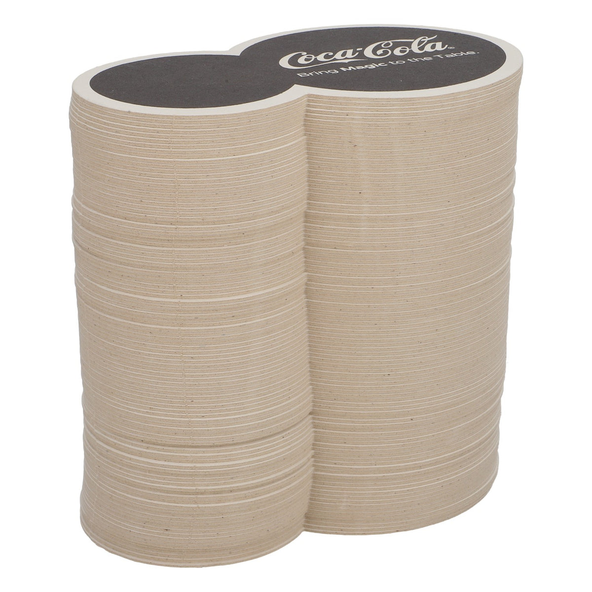 100x Coca Cola soft drink beer coasters for bottles + glasses "Bring Magic To The Table."   new – View 2