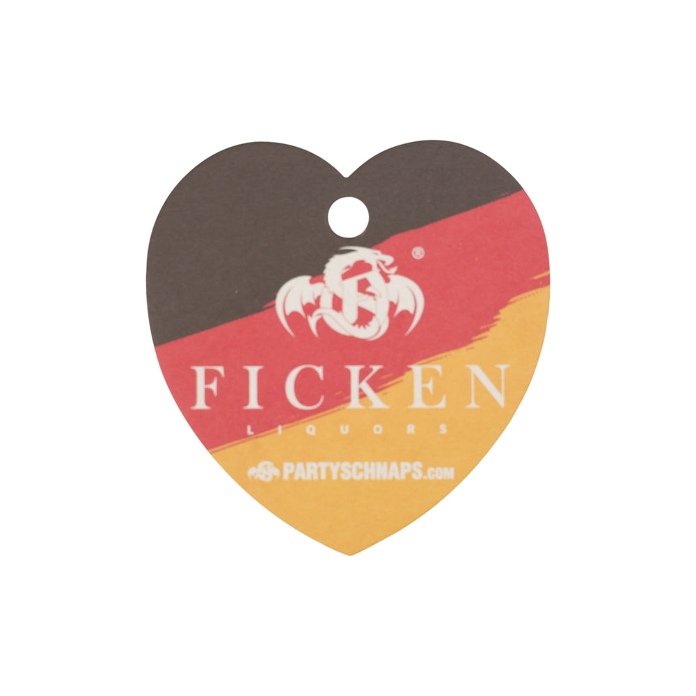 100x Fuck Liqueur Coasters Beer Coasters Pendants Heart Germany Cardboard Glasses