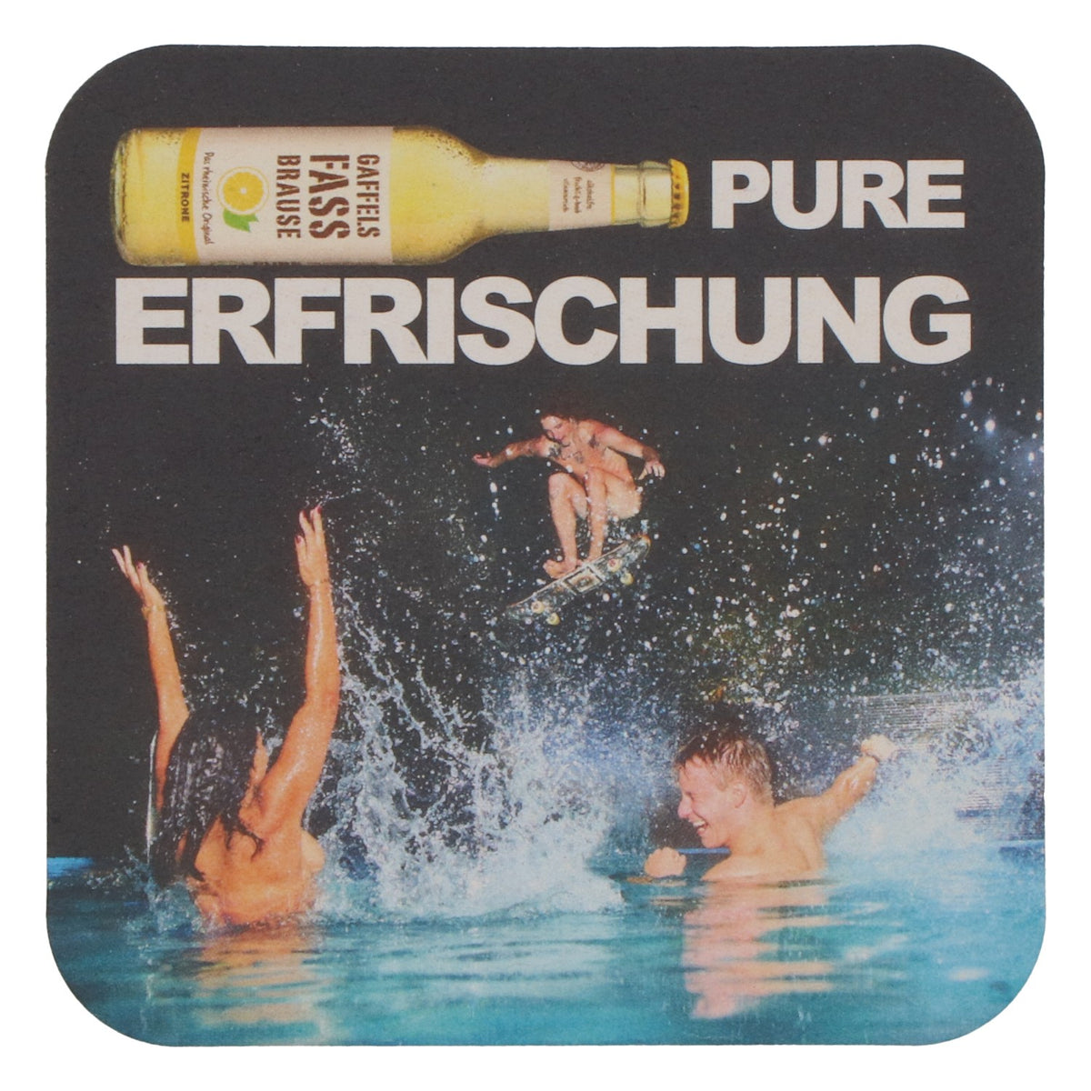 100x Gaffel beer coasters, glass coasters, bar accessories, keg, soda – View 3