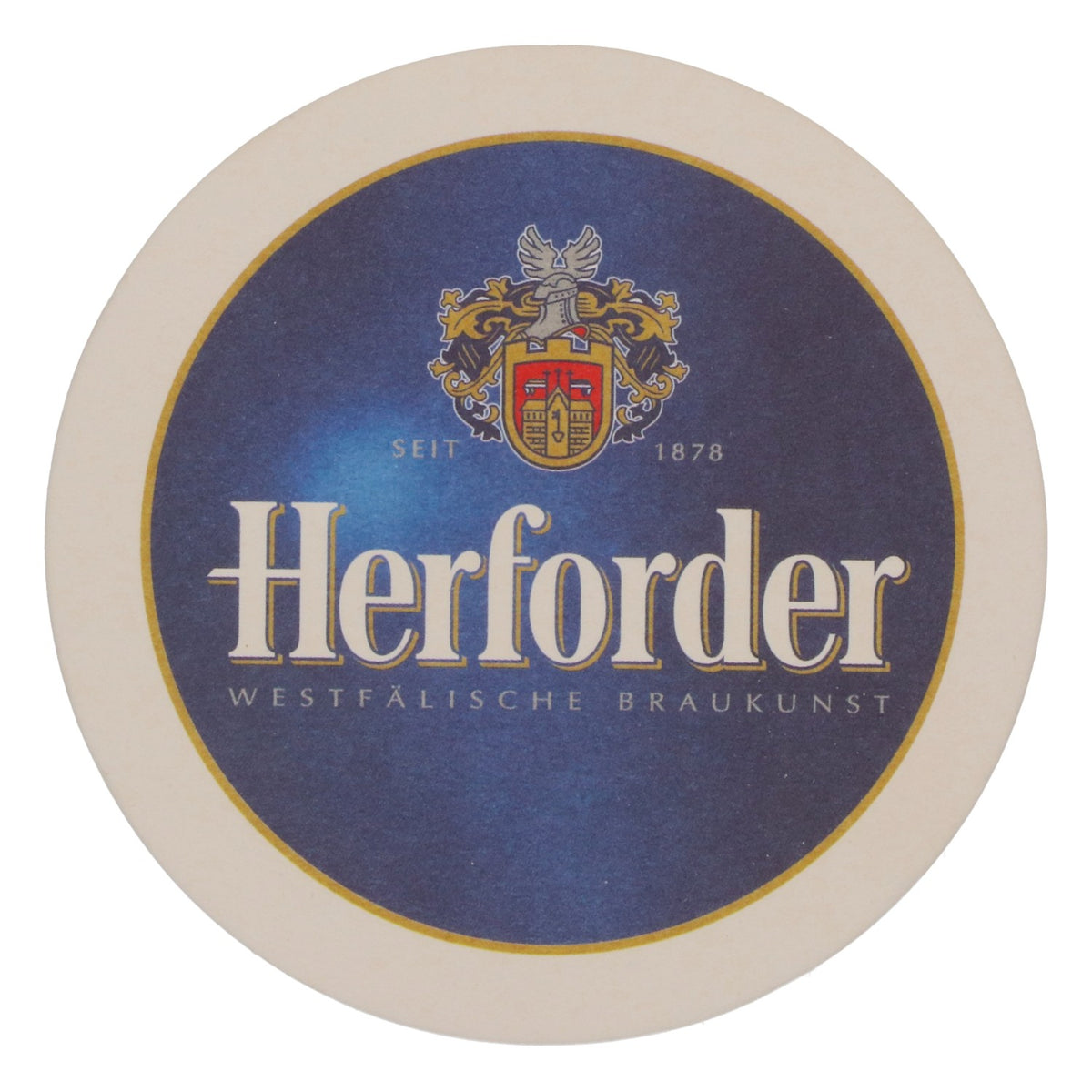 100x Herforder Brewery beer coasters, glass coasters, "Immer volle Pulle" (Always full throttle) – View 2