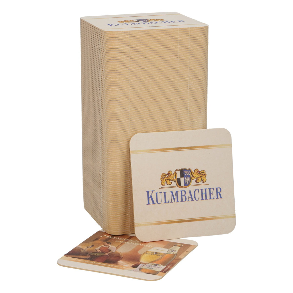 100x Kulmbacher Reichelbräu beer coasters A tough test...