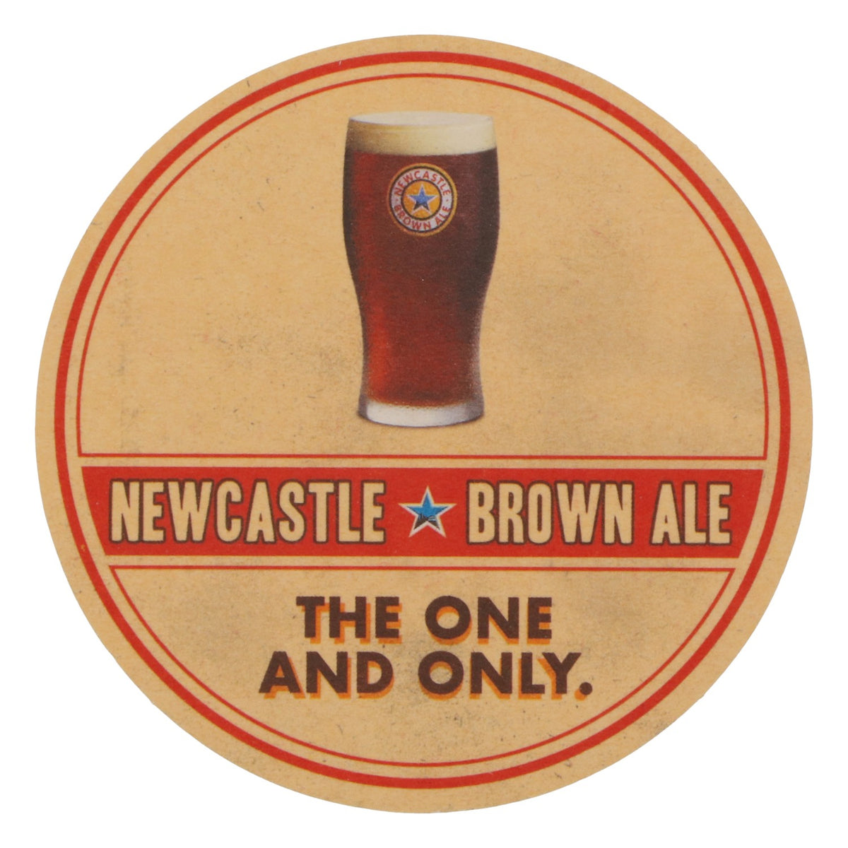 100x Newcastle Brown Ale beer coasters, the one and only – View 3