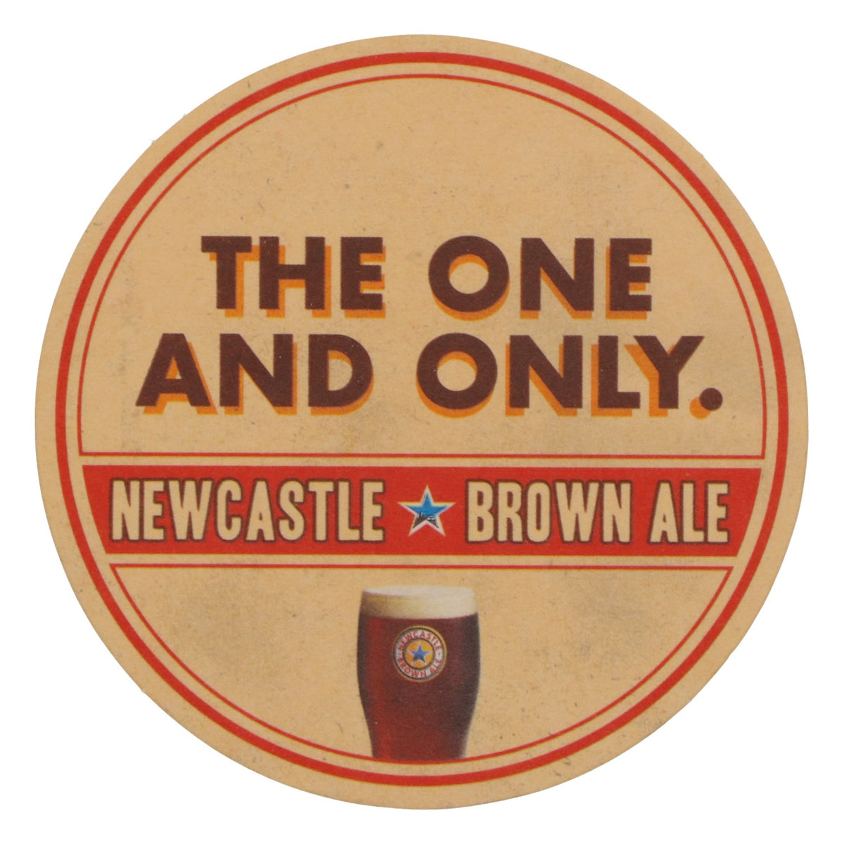 100x Newcastle Brown Ale beer coasters, the one and only – View 4