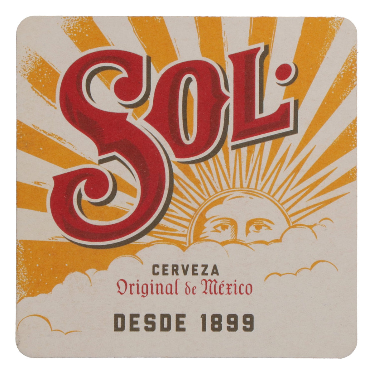 100x Sol Beer Coasters Glass Coasters Cerveza – View 3
