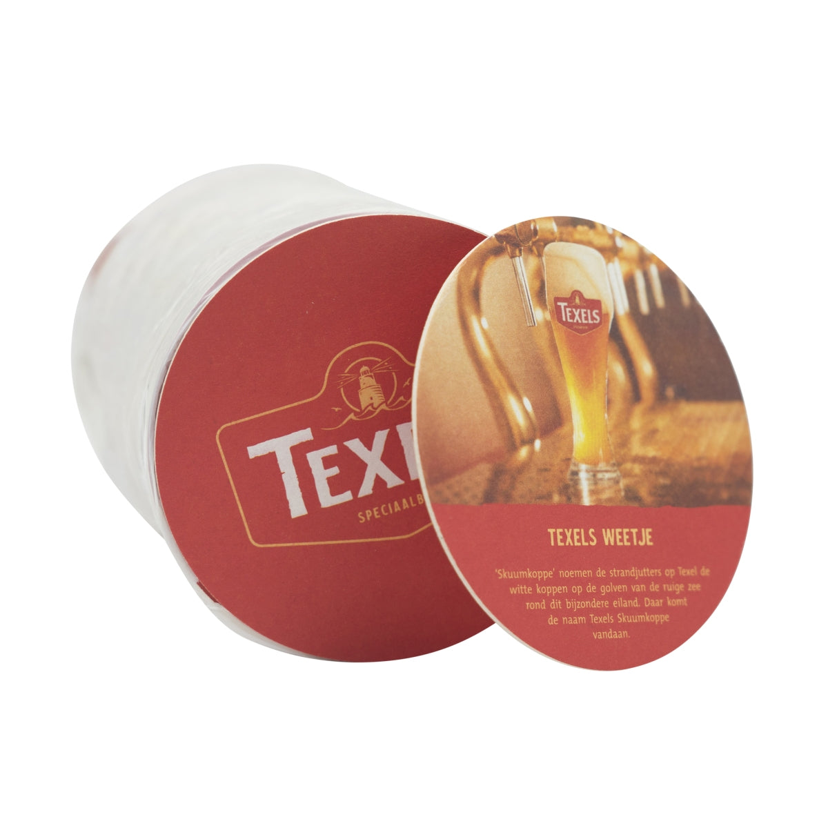 100x Texel beer coasters, felt coasters, glasses, Belgium, beer, gastro, pilsner – View 2