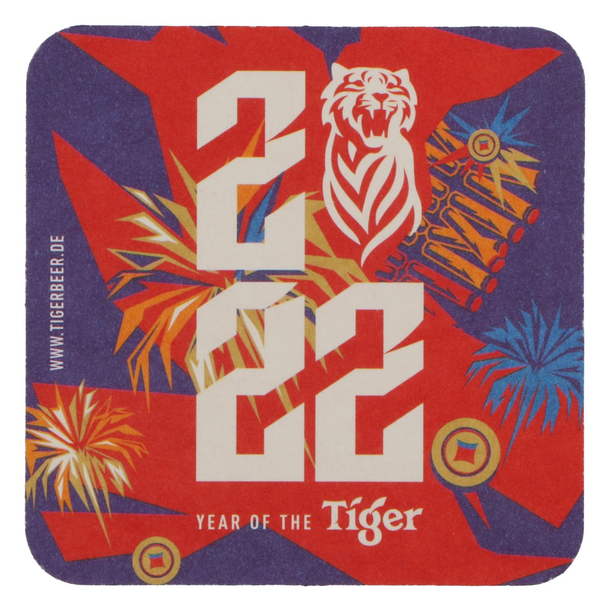 100x Tiger Beer Beer Coasters Glass Coasters Coasters 2022 – View 4
