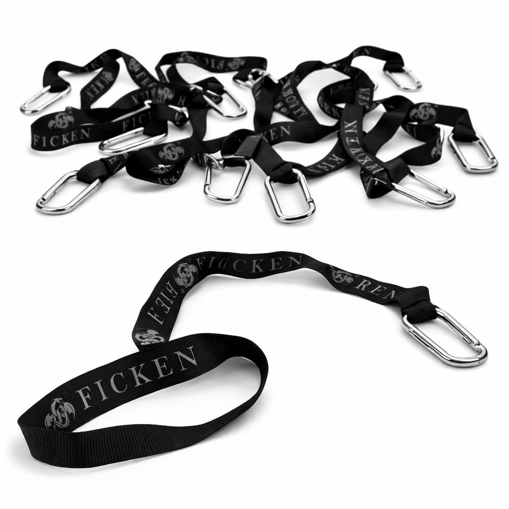 10x Fuck Keychain Keyring Keychain Pendant Chain Carabiner Ring