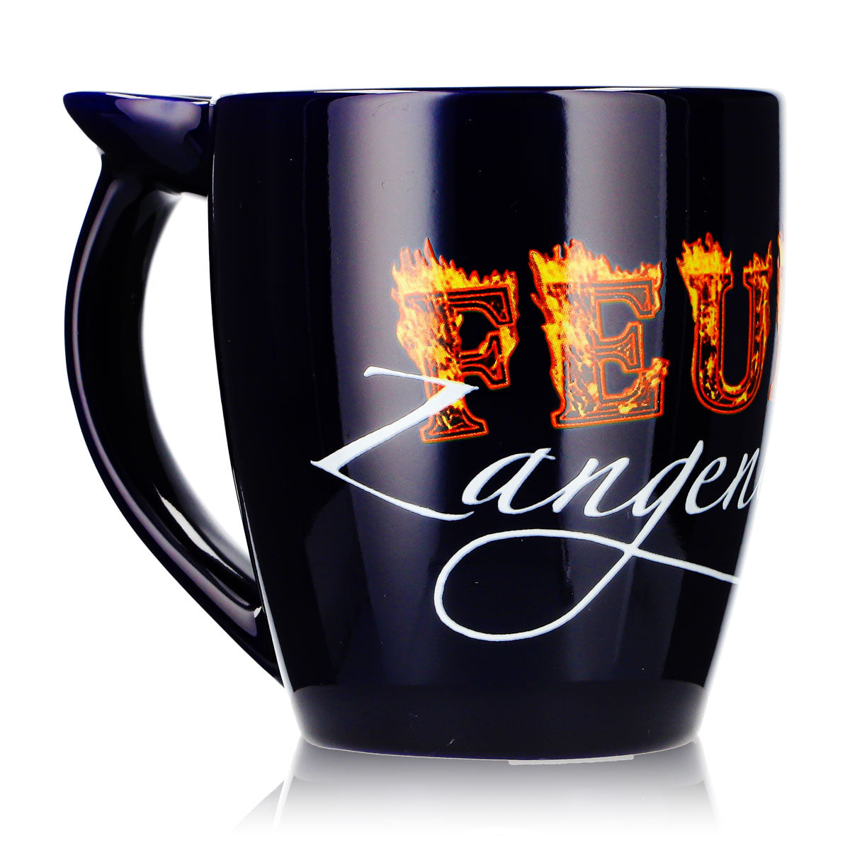 12 Mohaba Mulled Wine Mugs "Hot-Pot Feuerzangenbowle," Cobalt Blue, 0.2 L, Calibrated – View 3