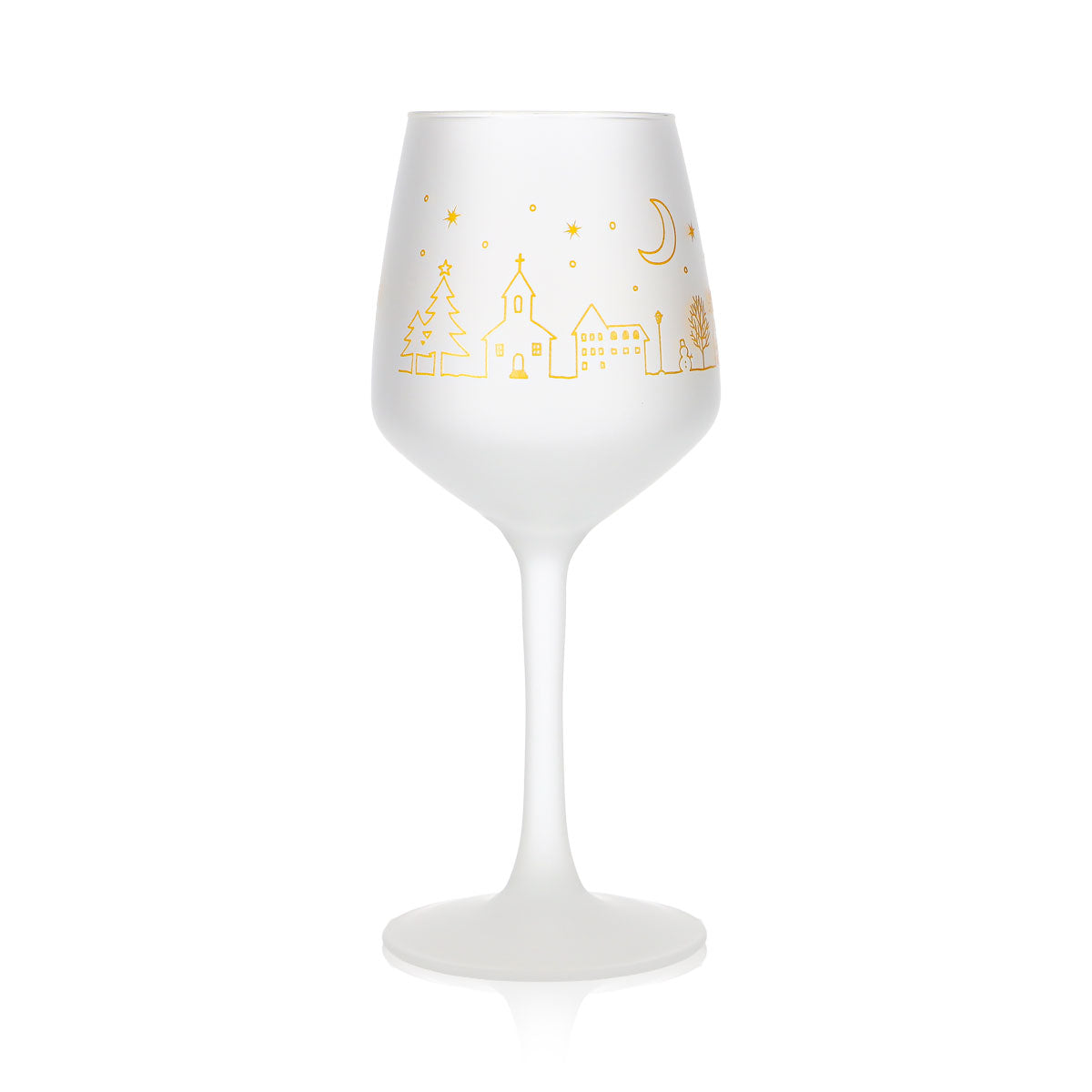 2 Mohaba Glühwein Mugs, Lineal 31, Satin-Finish Glass, Tulip Shape, 0.2 L, Calibrated – View 3