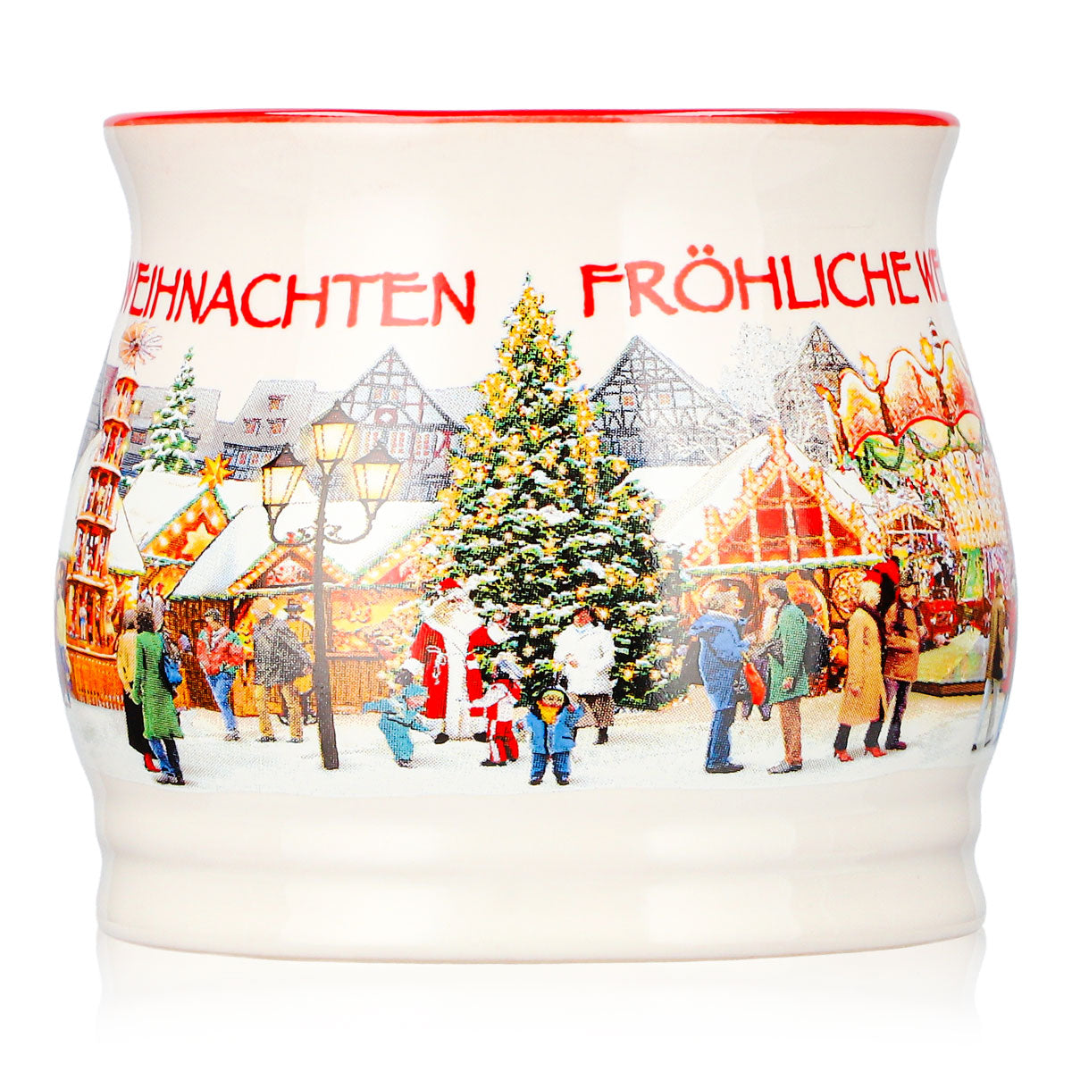 2 Mohaba Mulled Wine Mugs, "Merry Christmas Chamonix" 0.2 L, Calibrated – View 4