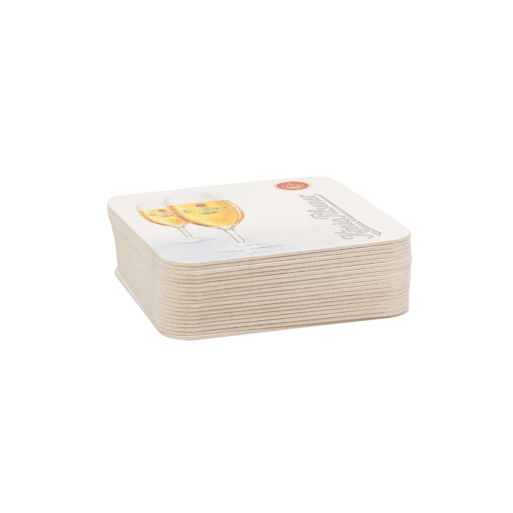 120x König Pilsener beer coasters, 9x9 cm, glass coasters, table protectors, catering