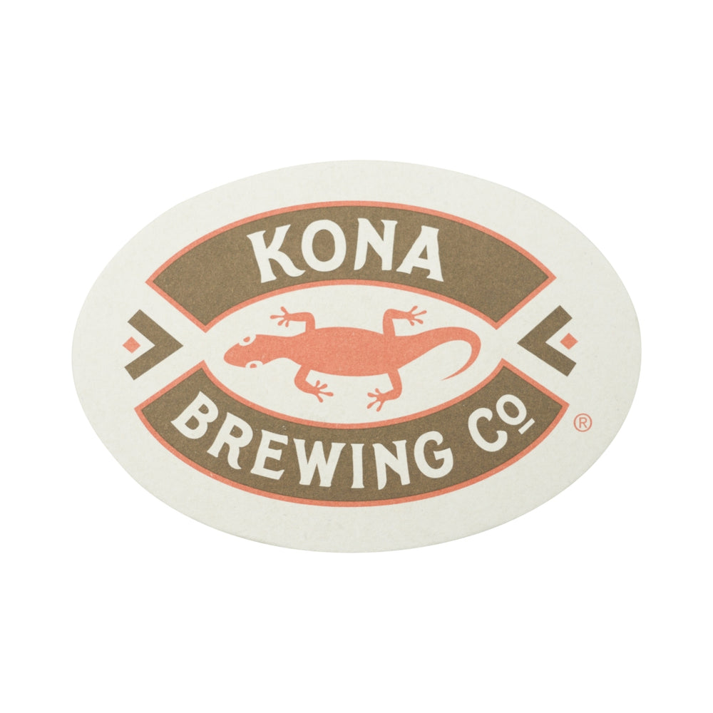 125x Kona Beer Coasters Hawaii Glass Coasters Beer Brewing Company Aloha