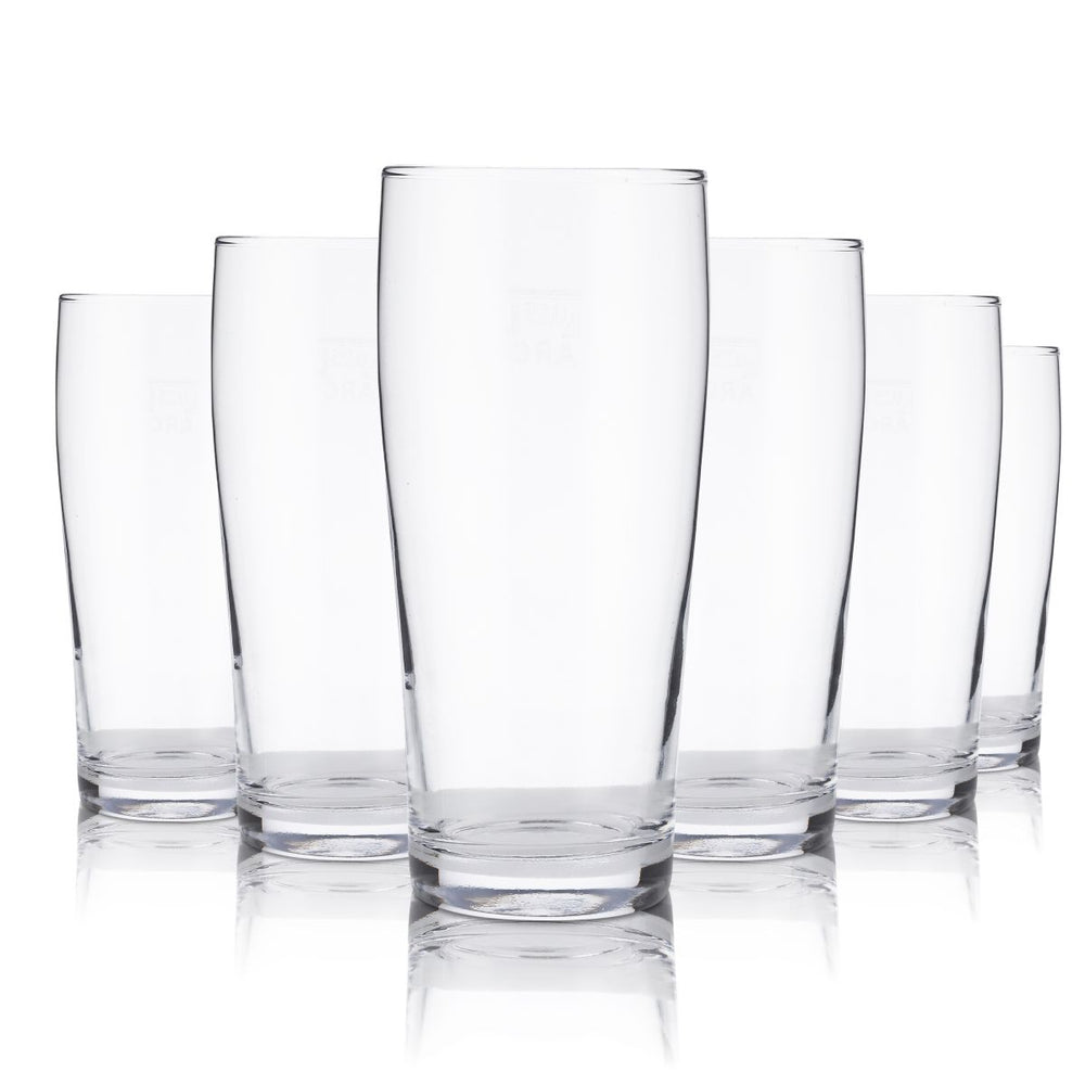 12x tumbler glass 0.3l universal drinking glass Arcoroc water juice soda soft drink beer