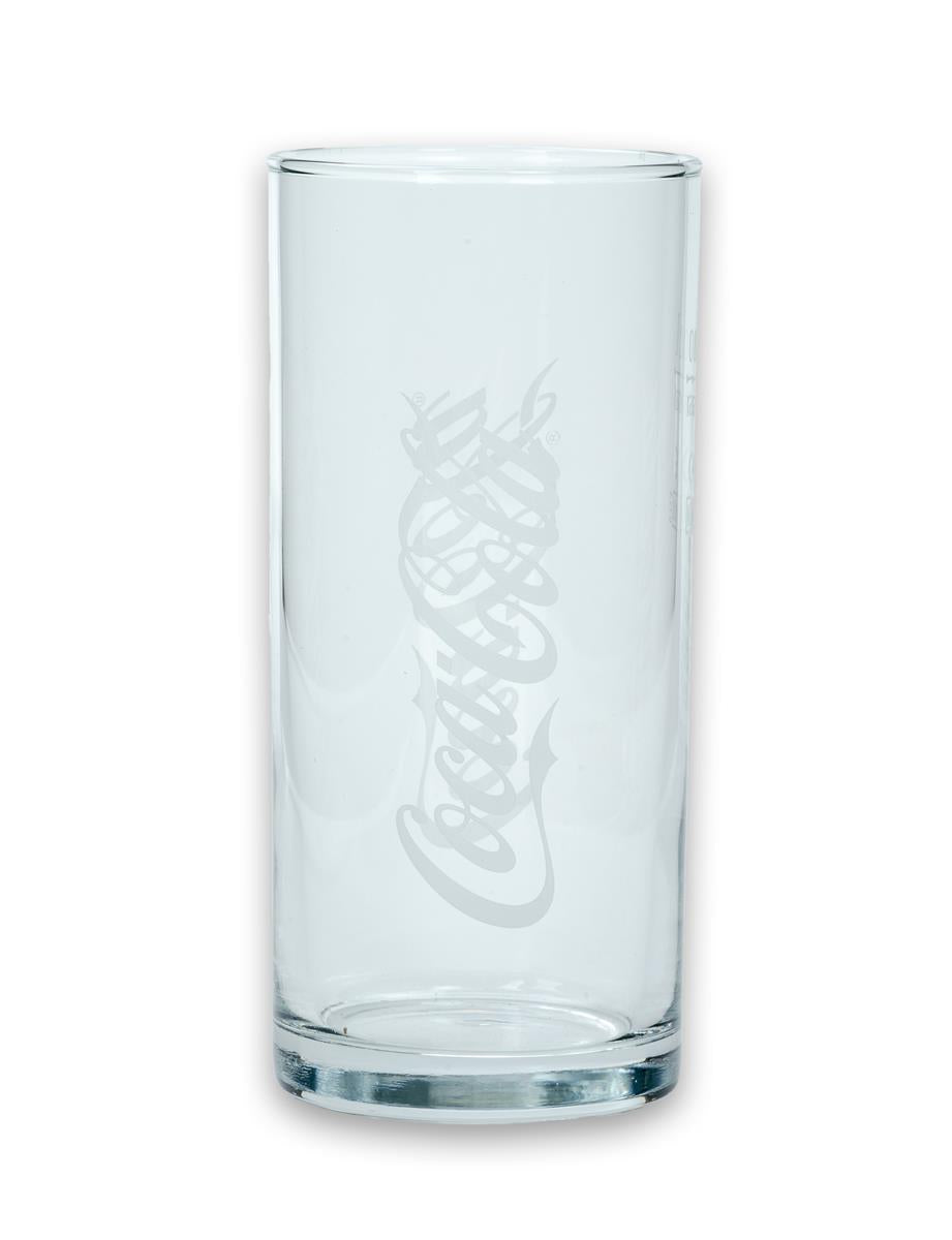 12x Coca Cola soft drinks glass 0.4l long drink glass Wave – View 3
