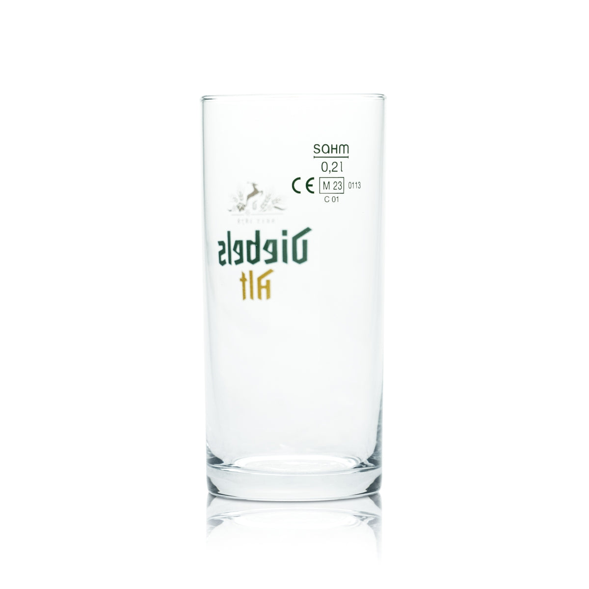 12x Diebels Glass 0.2l Alt Beer Mug Bar Trophy Glasses Brewery Gastronomy Oak – View 3