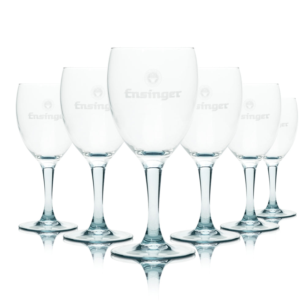 12x Ensinger Water Glass 0.2l Tulip Elegant Lagon Mineral Water Glasses Gastro