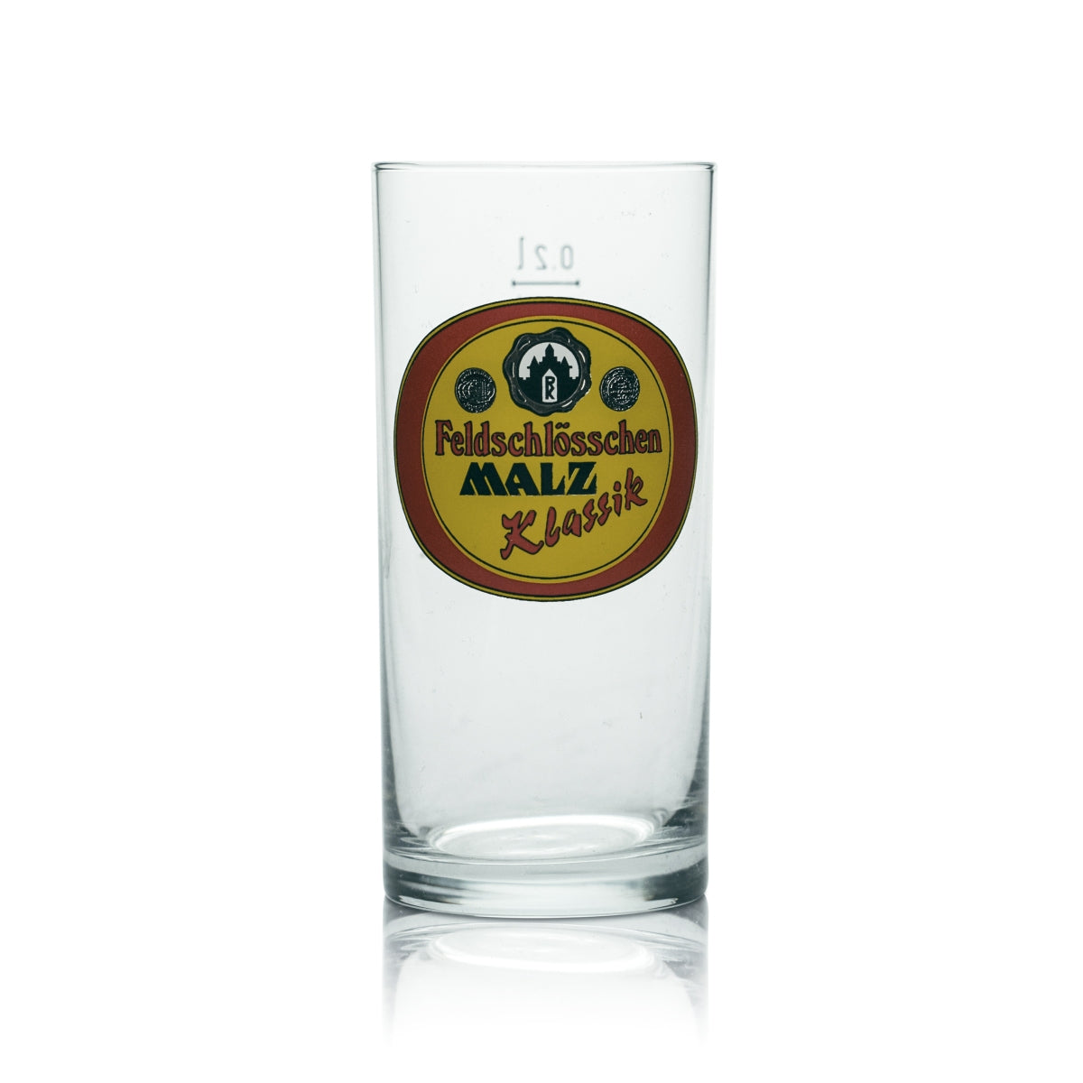 12x Feldschlösschen Glass 0.2l Willi Becher Bar Tumbler Glasses Malt Beer Pils – View 2