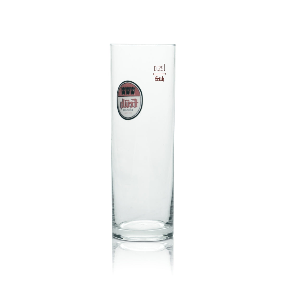 12x Früh Kölsch Glass 0.25l Kölsch Beer Mug Glasses Brewery Pub Bar – View 3