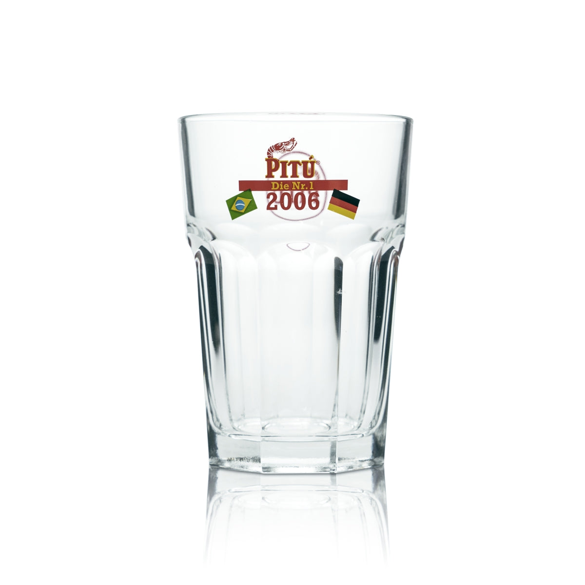 12x Pitu Cachaca Glass 0.3l Long Drink World Cup Brazil Cocktail Caipirinha Glasses – View 3