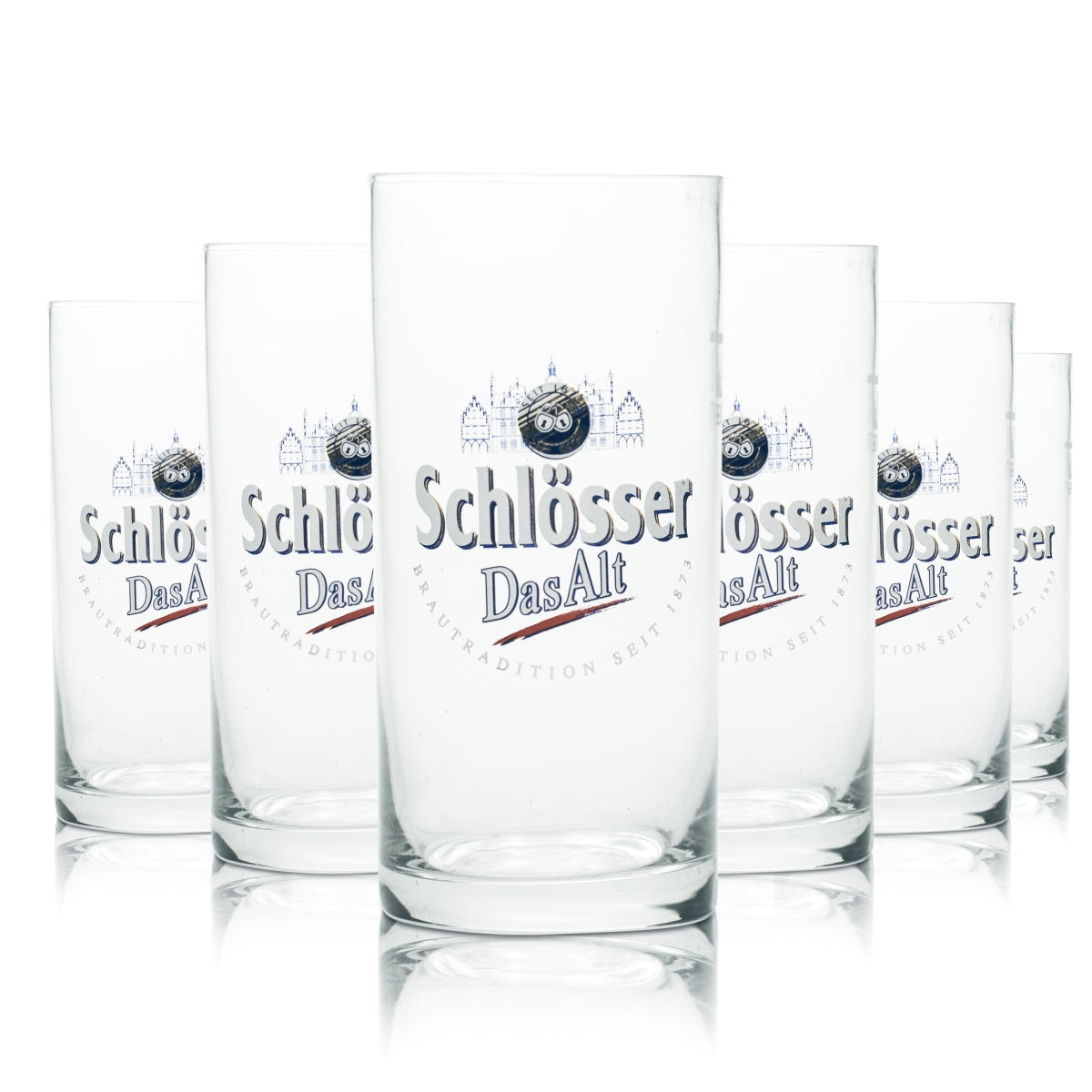 12x Alt Bier Glasses 0.2l Bar Glasses Brewery Gastronomy Calibrated