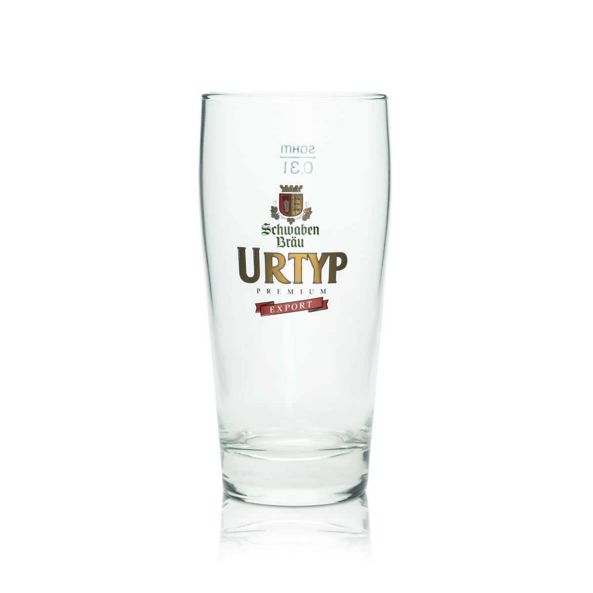 12x Schwaben Bräu Beer Glass 0.3l Mug Willi Sahm Pils Glasses Original Export Beer – View 2