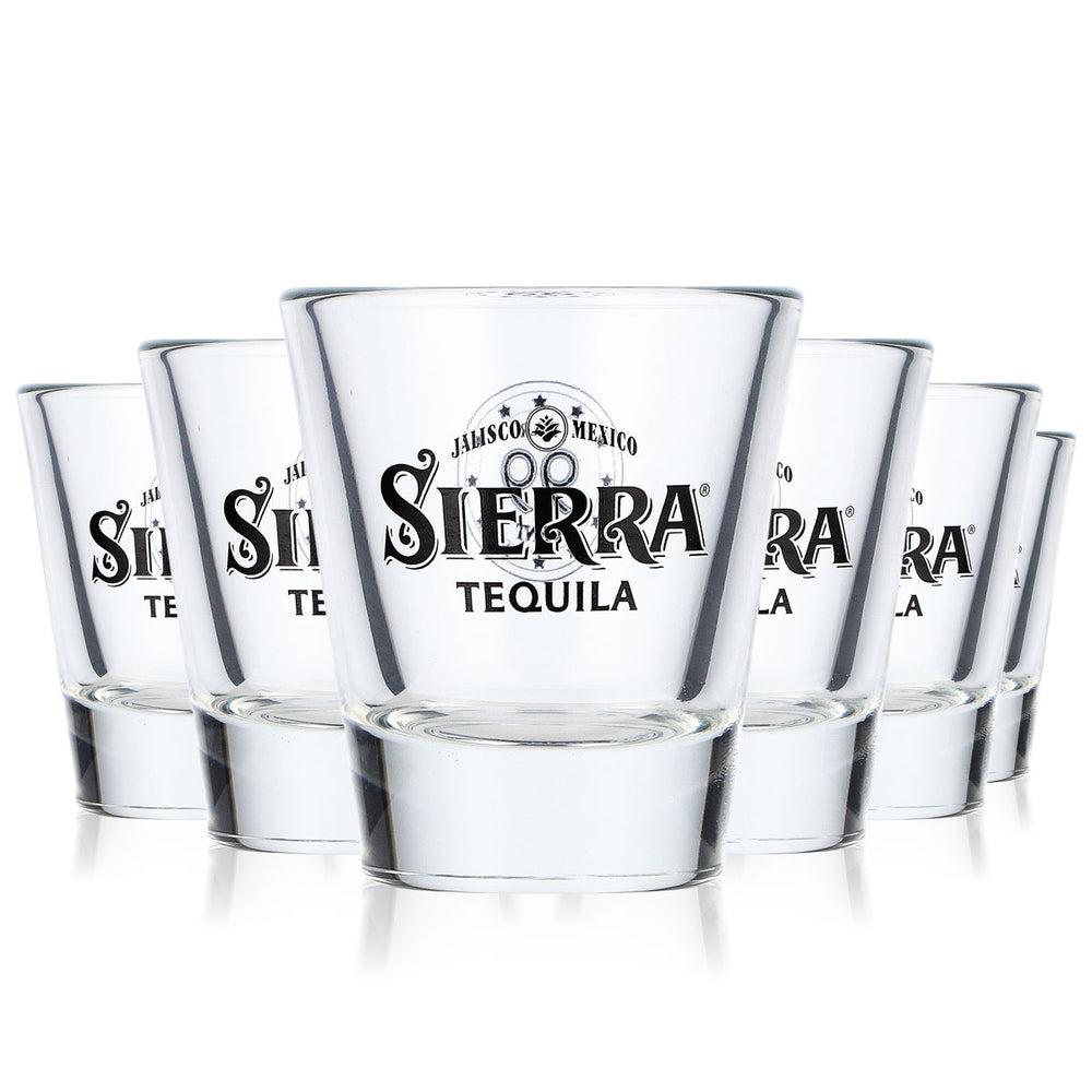 12x Sierra Tequila Tequila Shot Glass 2cl Special Edition Bar 99 cents without calibration