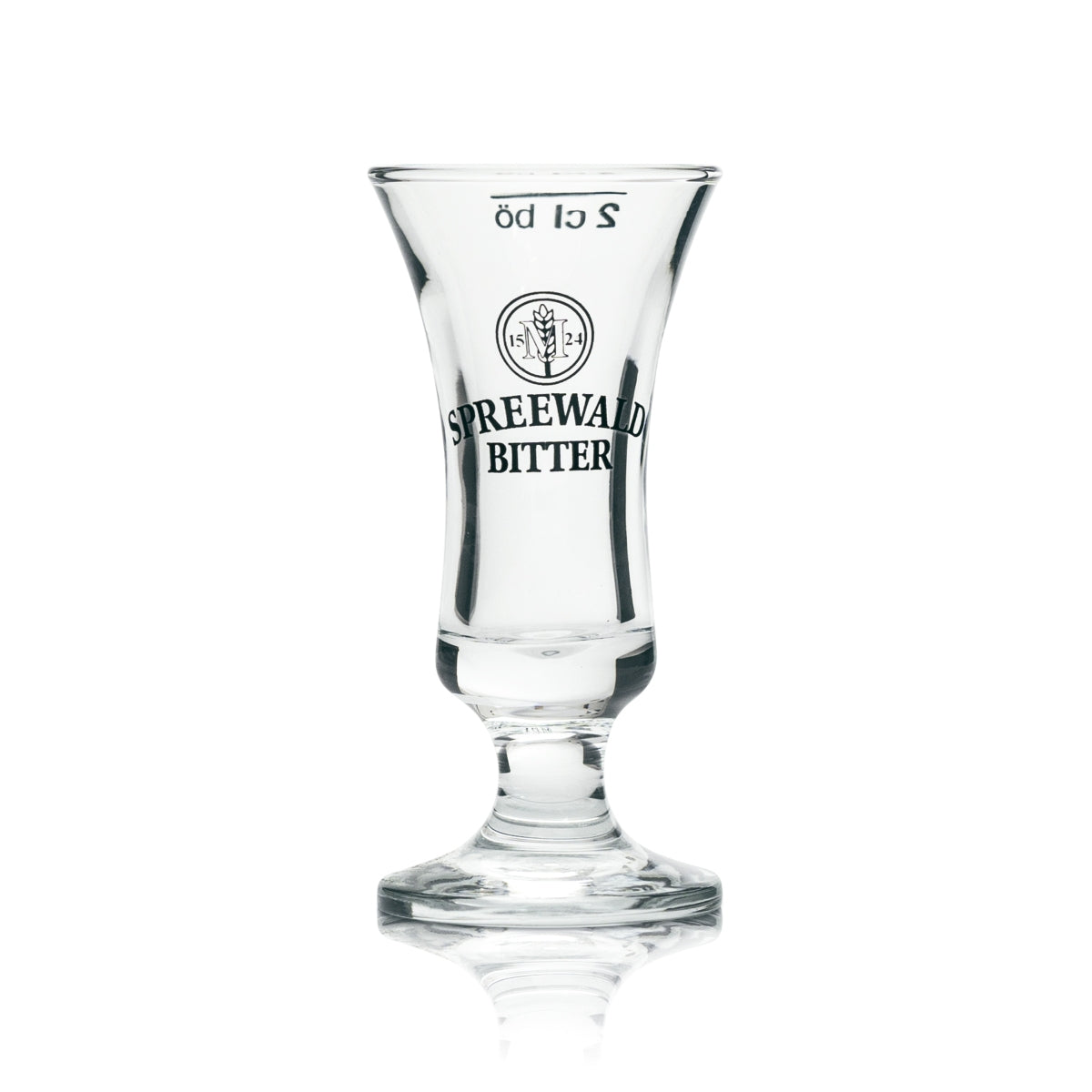12x Spreewald Bitter Liqueur Glass Shot Cup Trophy 2cl – View 2