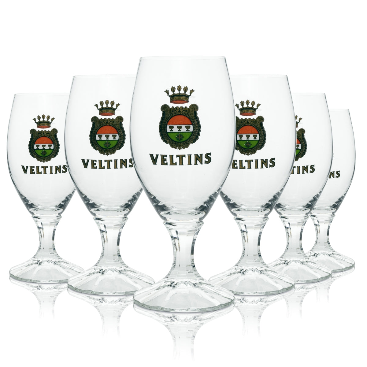 12x Veltins beer glass trophy 300ml Ritzenhoff